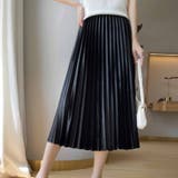 スカート ロング プリーツスカート | shoppinggo | 詳細画像1
