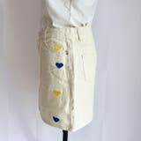 デニムスカート ハート柄 刺繍 | shoppinggo | 詳細画像4