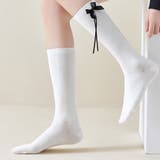 ハイソックス リボン付き 靴下 | shoppinggo | 詳細画像6