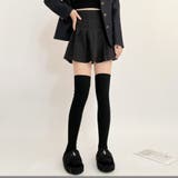 ニーハイソックス 縦リブ ストッキング | shoppinggo | 詳細画像8 