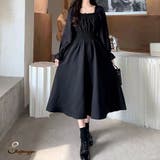 ワンピース 長袖 ボートネック | shoppinggo | 詳細画像1