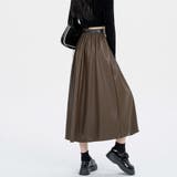 レザースカート レディース PUスカート | shoppinggo | 詳細画像18 