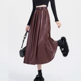 レザースカート レディース PUスカート | shoppinggo | 詳細画像19 