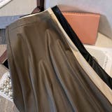 レザースカート レディース PUスカート | shoppinggo | 詳細画像4 