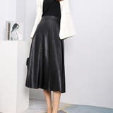 レザースカート レディース PUスカート | shoppinggo | 詳細画像11 