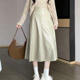 レザースカート レディース PUスカート | shoppinggo | 詳細画像17 