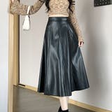 ブラック | レザースカート レディース PUスカート | shoppinggo