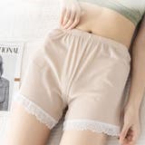 ベージュ | ペチパンツ レース ペチコート | shoppinggo