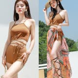 水着3点セット パレオ 大判 | shoppinggo | 詳細画像15
