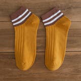 イエロー | 靴下 ソックス レディースおしゃれ | shoppinggo