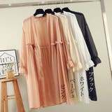 シアーカーディガン 透け感 UV対策 | shoppinggo | 詳細画像2 