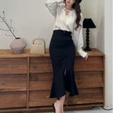 ブラック | マーメイドスカート ロングスカート レディース | shoppinggo