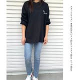 ロゴスウェット 刺繍入り韓国ロングTシャツ | shoppinggo | 詳細画像14