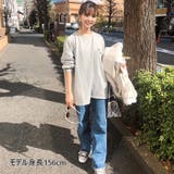 ロゴスウェット 刺繍入り韓国ロングTシャツ | shoppinggo | 詳細画像18