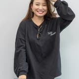 ロゴスウェット 刺繍入り韓国ロングTシャツ | shoppinggo | 詳細画像25