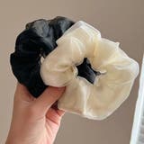 シュシュ ヘアゴム ヘアアレンジ | shoppinggo | 詳細画像3 