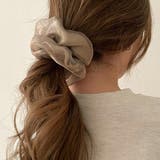 キャメル | シュシュ ヘアゴム ヘアアレンジ | shoppinggo