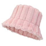 ピンク | バケットハット ファー 帽子 | shoppinggo