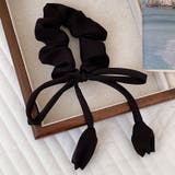 リボンヘアゴム ヘアアクセサリー オシャレ 髪飾り 上品 パーティー飾り | shoppinggo | 詳細画像2 