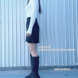 ミニスカート フェイクレザーインナーパンツ付 台形 スカート黒 韓国 | shoppinggo | 詳細画像14 