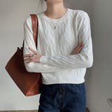 ケーブルニットセーター トップス ニット | shoppinggo | 詳細画像10 