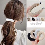 もこもこヘアクリップ 団子 冬 | shoppinggo | 詳細画像1