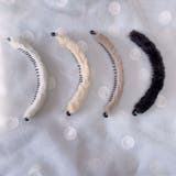 もこもこヘアクリップ 団子 冬 | shoppinggo | 詳細画像3