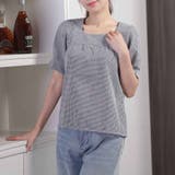 新作ブラウス シャツブラウス スクエアネック | shoppinggo | 詳細画像45 