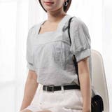 新作ブラウス シャツブラウス スクエアネック | shoppinggo | 詳細画像68 