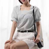 新作ブラウス シャツブラウス スクエアネック | shoppinggo | 詳細画像70 