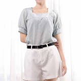 新作ブラウス シャツブラウス スクエアネック | shoppinggo | 詳細画像79 