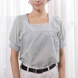 新作ブラウス シャツブラウス スクエアネック | shoppinggo | 詳細画像84 