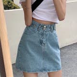 デニムスカート レディース ミニスカート | shoppinggo | 詳細画像2 