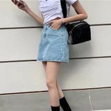 デニムスカート レディース ミニスカート | shoppinggo | 詳細画像11 