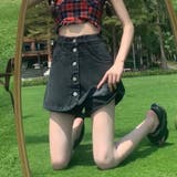 スカパン キュロット デニムショートパンツ | shoppinggo | 詳細画像4