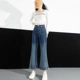 低身長向け デニムパンツ ストレートパンツ | shoppinggo | 詳細画像4