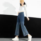 低身長向け デニムパンツ ストレートパンツ | shoppinggo | 詳細画像5