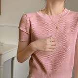 夏服 新作 サマーニットトップス | shoppinggo | 詳細画像8 