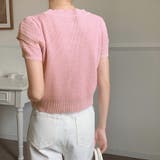 夏服 新作 サマーニットトップス | shoppinggo | 詳細画像9 