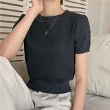 夏服 新作 サマーニットトップス | shoppinggo | 詳細画像13 