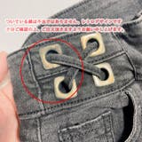 デニムパンツ レディース ハイウエスト | shoppinggo | 詳細画像11