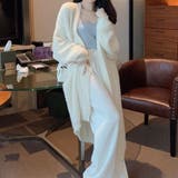 ホワイト | ロングカーディガン アウター コーディガン | shoppinggo