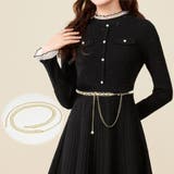 ホワイト | パールベルト パール チェーンベルト | shoppinggo