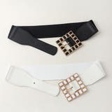 ゴムベルト バックル付レディース 幅広 | shoppinggo | 詳細画像4 