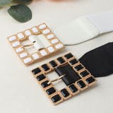 ゴムベルト バックル付レディース 幅広 | shoppinggo | 詳細画像5 