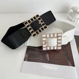 ゴムベルト バックル付レディース 幅広 | shoppinggo | 詳細画像12 