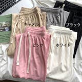 ワイドパンツ チェック柄パンツ 薄手 | shoppinggo | 詳細画像2