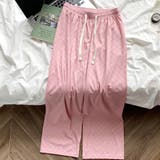 ワイドパンツ チェック柄パンツ 薄手 | shoppinggo | 詳細画像6