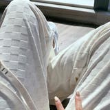 ワイドパンツ チェック柄パンツ 薄手 | shoppinggo | 詳細画像12