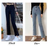 デニムパンツ レディース 美脚ストレッチ | shoppinggo | 詳細画像2